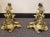 Pair of 19th Century French Louis XV Style Ormolu Chenets For Sale In Washington DC - Image 6 of 6