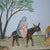 American Late 20th Century Andrea Badami - American Folk Artist - The Flight Into Egypt For Sale - Image 3 of 7