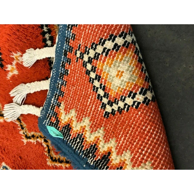 Flower Power Rug, 1970s For Sale - Image 8 of 10