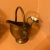 Metal Antique Early 20th Century Mini Copper Scuttle Delft Handle For Sale - Image 7 of 7