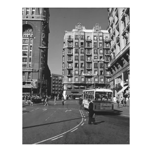 1976 Don Ware Madrid Cityscene Photograph