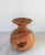 Mid-Century Modern Vintage Hand Turned Wood Vase For Sale - Image 3 of 8