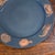 Navy Blue 1980s Frankoma Earthenware Seafood Serving Plate and Bowl For Sale - Image 8 of 12