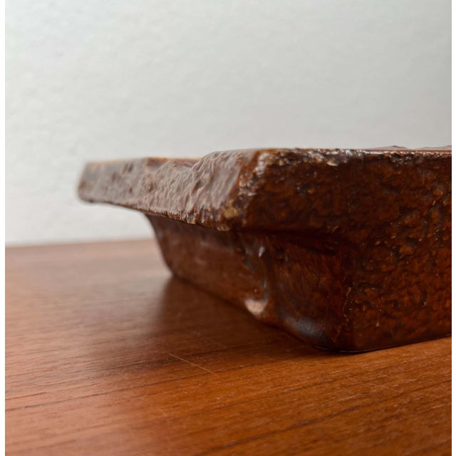 Vintage West German Pottery WGP Fat Lava Ashtray, 1970s For Sale - Image 16 of 18