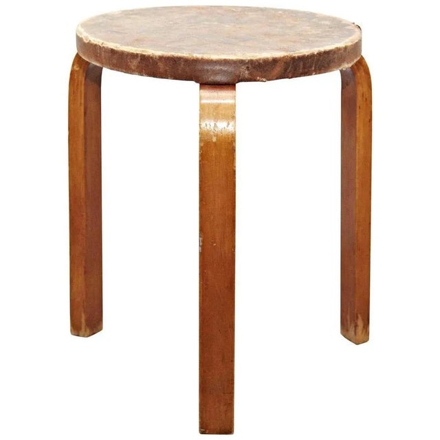 Stool by Alvar Aalto for Artek, 1960 For Sale - Image 9 of 10