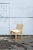 Chairs with curved birch wood structure, seat and back in linen. Model 661 Designer Alvar Aalto Artek production 70s...