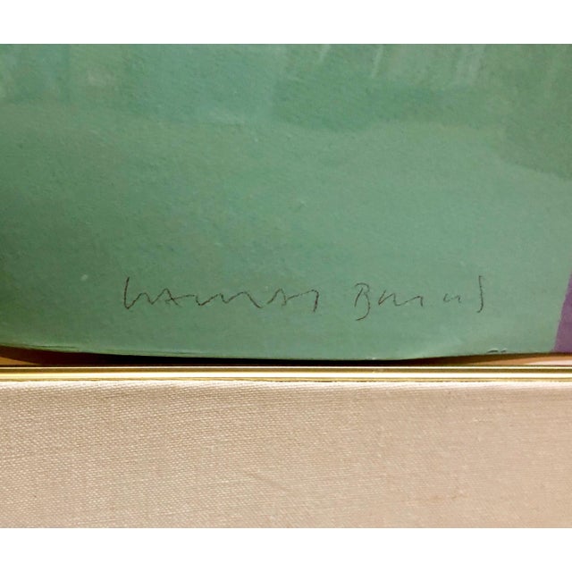 Lamar Briggs, Monumental Texas Modernist Abstract Expressionist Color Field Acrylic Painting, c.1980s For Sale - Image 4 of 8