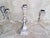 1920s Antique Jakob Grimminger Sterling Silver Art Deco Three-Tiered Candelabras - A Pair For Sale - Image 5 of 11
