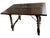18th Century Italian Walnut Capretta Table with Barley Twist Lyre Legs For Sale - Image 9 of 13