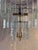 1960s 1960s Triple Tiered Glass Chandelier For Sale - Image 5 of 5