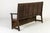 Brown Antique English Settle in Oak For Sale - Image 8 of 9