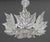 Lalique Crystal "Champs-Elysees" Two-Tier Chandelier For Sale - Image 10 of 13