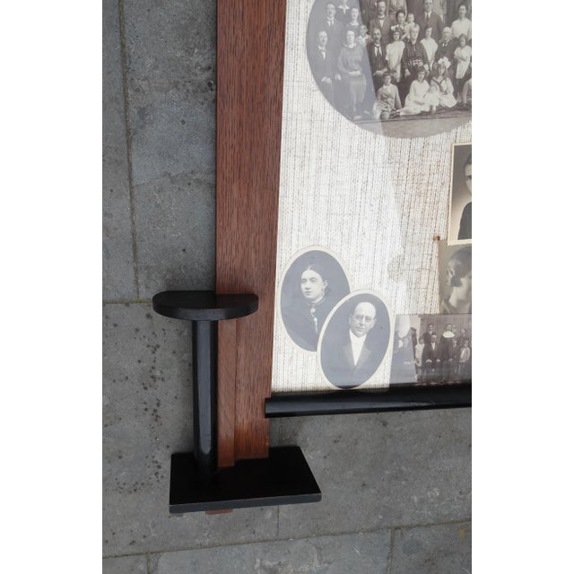 White Large Modern Art Deco Mirror with Display, 1930s For Sale - Image 8 of 16