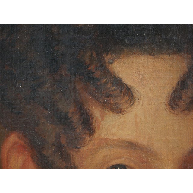 Realism American Portrait Painting of a Lady of the Verplanck Family, 1820s For Sale - Image 3 of 12