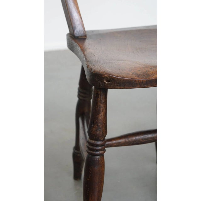 Antique English Oxford Dining Chairs, Set of 12 For Sale - Image 13 of 15