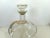 Vintage Nautical-Style Clear Glass Decanter With Rope Accent and Original Stopper For Sale - Image 4 of 8