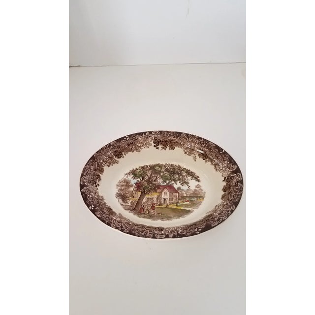 Vintage J & G Meakin "Sulgrave Manor" Porcelain Plate & Vintage "The Hunter" By Myott. Each Plate is Signed, Dated and...