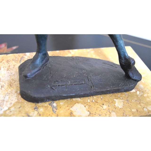 Vintage Modern Dancer or Ballerina Sculpture by Spanish Artist Josep Bofill For Sale In Philadelphia - Image 6 of 18
