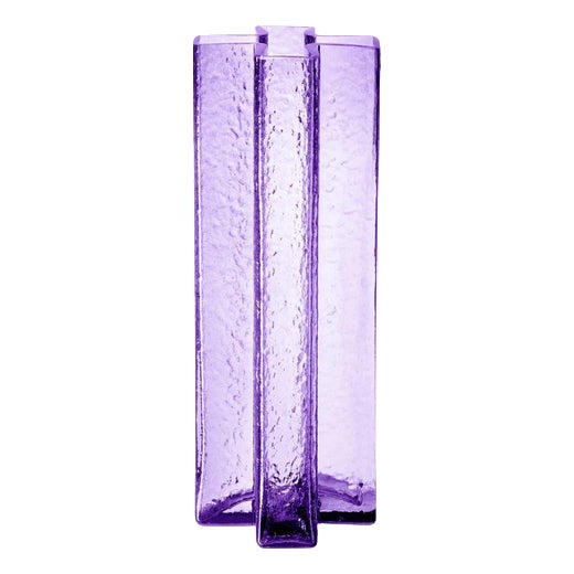 Mid-Century Cross Blown Glass Vase by Bodil Kjaer for Cassina, Italy For Sale