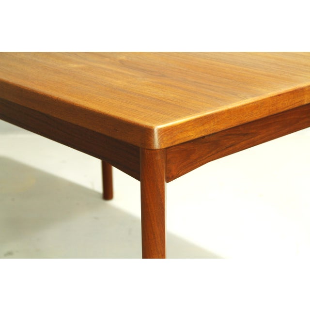 Vintage Danish Teak Dining Table by Henning Kjaernulf for Vejle Mobelfabrik, Denmark, 1960s For Sale - Image 4 of 15