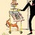 Dog on the Martini Cart Original Contemporary Figurative Print by Pauline De Roussy De Sales For Sale In New York - Image 6 of 6