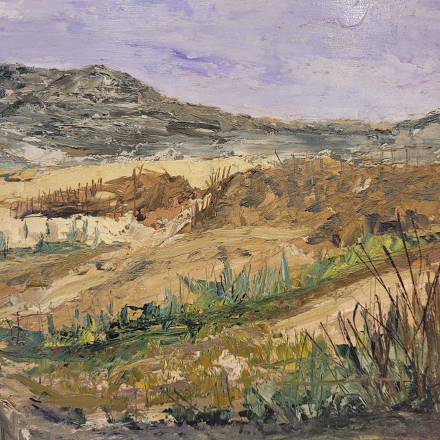 1960s Raimundo De Blas, Spanish Landscape, 1950s, Oil on Canvas, Framed For Sale - Image 5 of 18