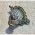 Vintage Rhinestone Turtle Brooch For Sale - Image 4 of 12