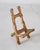 Vintage Miniature Hollywood Regency-Style Brass Faux Bamboo Tabletop Easel For Sale - Image 4 of 12