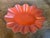 Paint Antique 19th Century French Scarlet Lacquer Papier Mache Scalloped Oval Tray or Bowl For Sale - Image 7 of 13