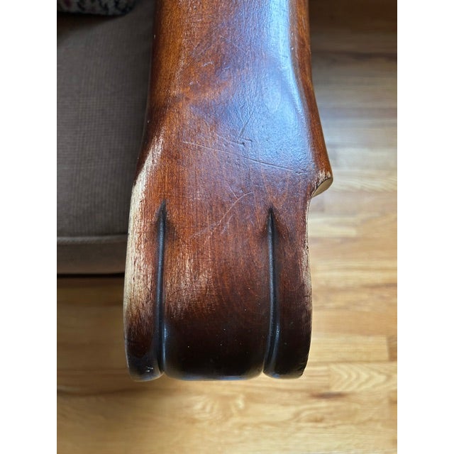 Antique Mahogany Reclining Morris Style Armchair For Sale - Image 10 of 17