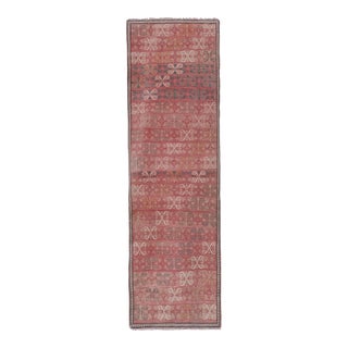 Faded Turkish Karapinar Runner Rug 2'11'' X 9'1'' For Sale