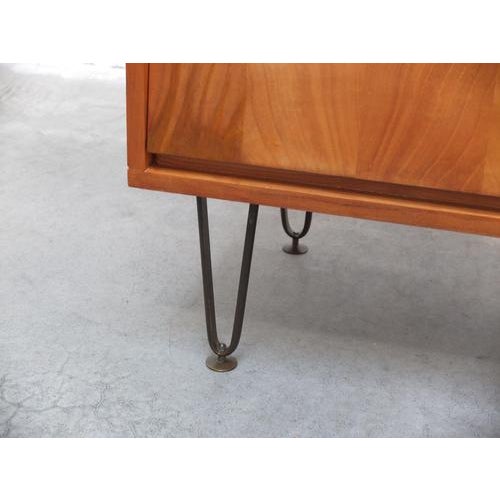 Honey Colored Cabinets by Alfred Hendrickx for Belform, 1950s, Set of 2 For Sale - Image 10 of 18