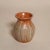 Mid-Century Modern Hand-Thrown Studio Pottery Bud Vase With Warm Terracotta Glaze and Vertical Slip Trailing For Sale - Image 3 of 9