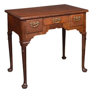 Antique Correspondence Table, English, Lowboy, Writing Desk, Georgian, c.1780 For Sale