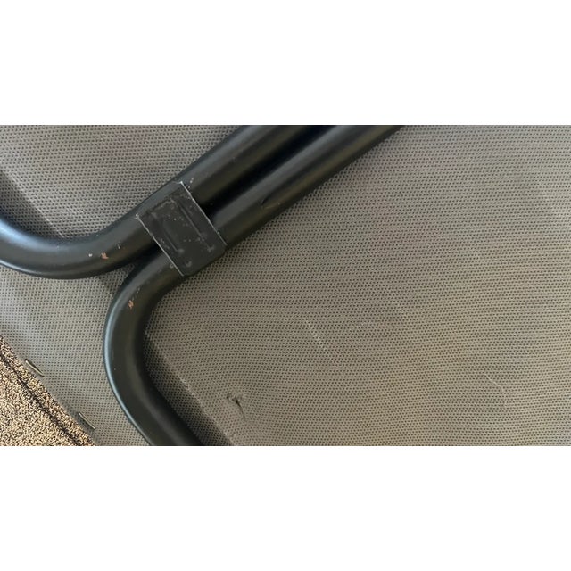 Metal Vintage Armchair by Pierre Guariche for Meurop, 1980s For Sale - Image 7 of 8