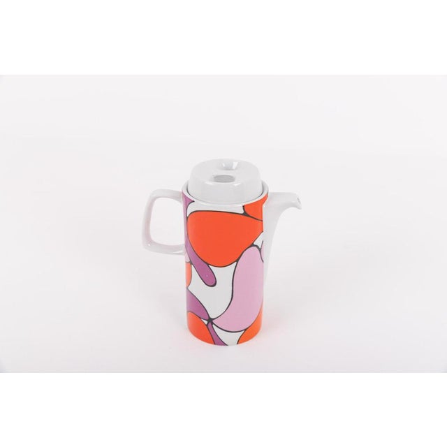 Ceramic Coffee Set from Franco Pozzi, Set of 3 For Sale - Image 3 of 9