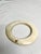 Metal Antique Mounted New Guinea Abelam Currency Shell Rings- a Set of 3 For Sale - Image 7 of 12