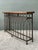 Vintage Twisted Wrought Iron Console Table For Sale - Image 4 of 12