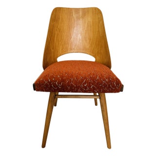 Mid-Century Modern Dining Chair by Radomír Hofman for Ton, 1950s For Sale