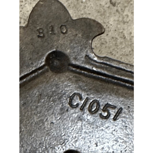 Vintage Gothic Style Metal Drawer Pull Handle For Sale In Pittsburgh - Image 6 of 9