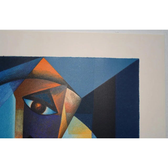 Mid 20th Century Neal Doty (1941-2016) Mother and Child Serigraph S/N C.1979 For Sale - Image 5 of 10