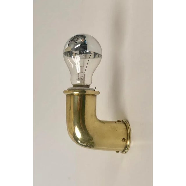 Vintage Austrian Brass Sconces, 1930s, Set of 2 For Sale - Image 4 of 15