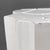 Ceramic Italian Modern Glossy White Ceramic Side Table by Roberto Faccioli, 1995 For Sale - Image 7 of 14
