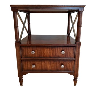 Ethan Allen Mahogany Night Table For Sale