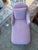 Velvet Chaise in Lavender For Sale - Image 11 of 12
