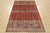 Farmhouse Fine Khorjin Rug 5’6” X 7’7” Red Wool Tribal Hand-Knotted Oriental Carpet For Sale - Image 3 of 14
