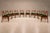 Brazilian Modern Set of Twelve Chairs in Caviuna wood & Olive Velvet, Arrendamento, 1960s, Lot 661-1181 For Sale - Image 10 of 18