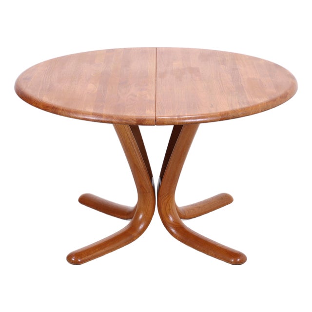 Vintage Dining Table in Teak, 1960s For Sale
