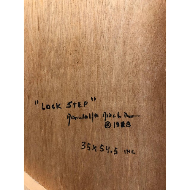 Randolfo Rocha, Mixed Media Painting Sculpture Construction 1980s Brazilian Political Art, 1988 For Sale - Image 4 of 10