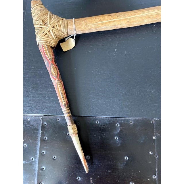 Two Ceremonial Weapon from Highlands of Papua New Guinea Provenance For Sale - Image 10 of 17